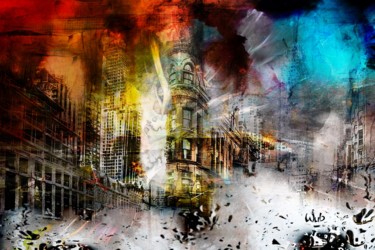 Apocalypse Arts numériques intitulée "Apocalypse" par Wub, Œuvre d'art originale, Photo montage Monté sur Aluminium
