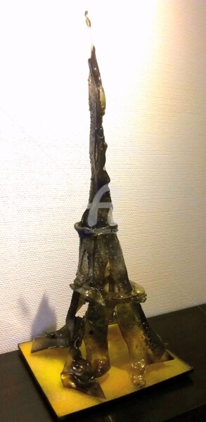 Скульптура под названием "Paris 2024" - Thierry Fromenteau, Подлинное произведение искусства, Пластмасса