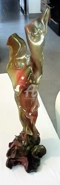 Sculpture titled "7" by Thierry Fromenteau, Original Artwork, Glass