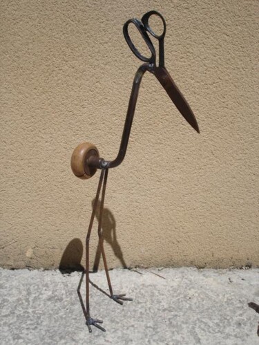 Sculpture titled "Cisoialle" by Thierry Gall, Original Artwork