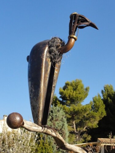 Sculpture intitulée "charogn'ART" par Thierry Gall, Œuvre d'art originale