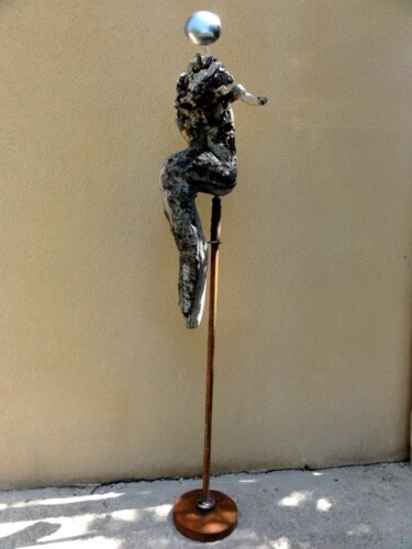 Sculpture titled "La femme un peu Lou…" by Thierry Gall, Original Artwork