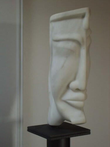 Sculpture intitulée "ENTITE" par Thierry Herbreteau, Œuvre d'art originale, Pierre