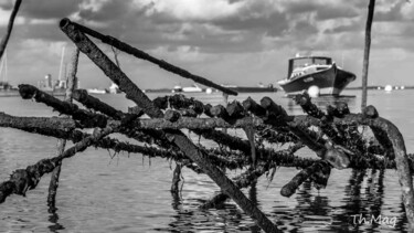 Photographie intitulée "Cap ferret et marée…" par Thierry Magliulo (Th.Mag), Œuvre d'art originale