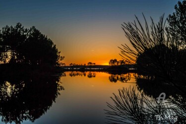 Photographie intitulée "soleil-couchant-hor…" par Thierry Magliulo (Th.Mag), Œuvre d'art originale