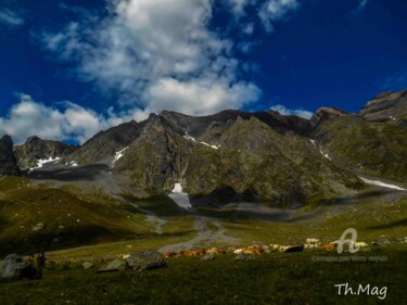 Photography titled "St Lary et ses vall…" by Thierry Magliulo (Th.Mag), Original Artwork