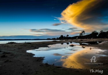 Fotografia intitolato "Paysage lunaire" da Thierry Magliulo (Th.Mag), Opera d'arte originale