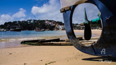 Fotografia intitolato "Hélice en mer" da Thierry Magliulo (Th.Mag), Opera d'arte originale