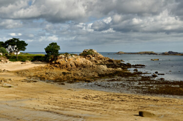 Photography titled "Carantec, l'île Cal…" by Thierry Martin, Original Artwork, Digital Photography