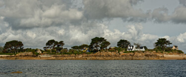 Photographie intitulée "Carantec, île Callo…" par Thierry Martin, Œuvre d'art originale, Photographie numérique
