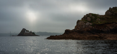 Photographie intitulée "Carantec, l'île Cal…" par Thierry Martin, Œuvre d'art originale, Photographie numérique