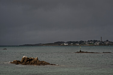 Photography titled "L'île de Batz depui…" by Thierry Martin, Original Artwork, Digital Photography