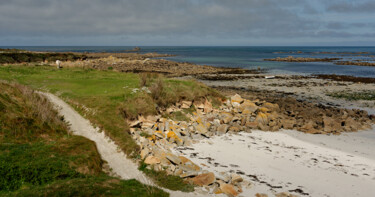 Photography titled "L'île de Batz 6." by Thierry Martin, Original Artwork, Digital Photography