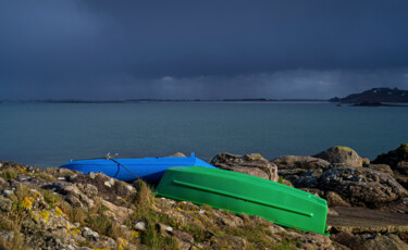 Fotografie getiteld "Pen Enez 2." door Thierry Martin, Origineel Kunstwerk, Digitale fotografie