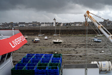 Photography titled "Le port de Roscoff" by Thierry Martin, Original Artwork, Digital Photography