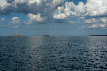 Fotografia intitolato "Carantec, la baie d…" da Thierry Martin, Opera d'arte originale, Fotografia digitale