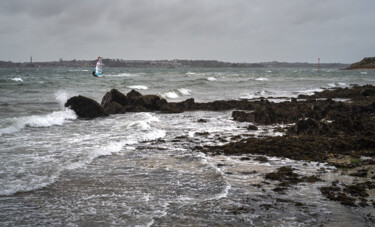 Photography titled "Carantec, le port,…" by Thierry Martin, Original Artwork, Digital Photography