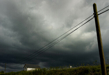 Photography titled "Ligne de chemin de…" by Thierry Martin, Original Artwork, Digital Photography