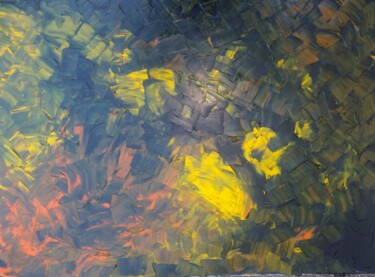 Картина под названием "autumn" - Thierry Menechal (THIME), Подлинное произведение искусства, Масло