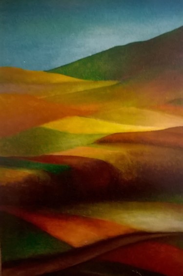 Painting titled "impression irlandai…" by Thierry Robin, Original Artwork, Gouache