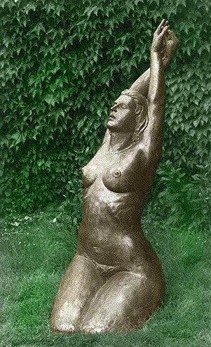 Sculpture intitulée "Lisa" par Thierry Terrien, Œuvre d'art originale