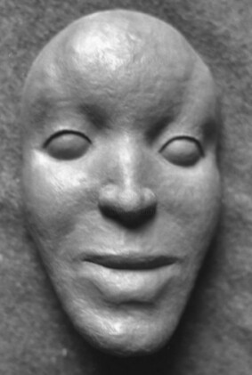 Sculpture intitulée "masque au sourire 02" par Thierry Terrien, Œuvre d'art originale