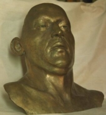 Sculpture intitulée "l'homme de 40ans" par Thierry Terrien, Œuvre d'art originale
