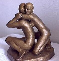 Sculpture intitulée "groupe 01" par Thierry Terrien, Œuvre d'art originale, Céramique