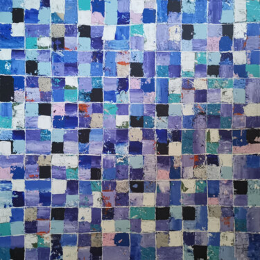 Malerei mit dem Titel "Mer du Sud" von Thierry Trivès, Original-Kunstwerk, Acryl