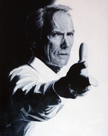 "Eastwood" başlıklı Tablo Thierry Villers tarafından, Orijinal sanat, Akrilik