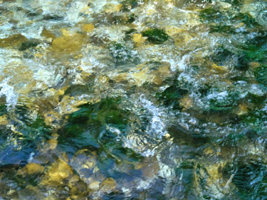 Photographie intitulée "Composition eau 4/9" par Thierry Daudier De Cassini, Œuvre d'art originale, Photographie numérique