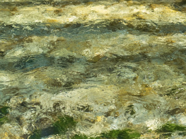 Photographie intitulée "Composition eau 6/9" par Thierry Daudier De Cassini, Œuvre d'art originale, Photographie numérique