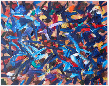 Painting titled "Composition Abstrac…" by Thierry Daudier De Cassini, Original Artwork, Acrylic