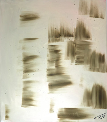 Malerei mit dem Titel "Composition abstrac…" von Thierry Daudier De Cassini, Original-Kunstwerk, Acryl