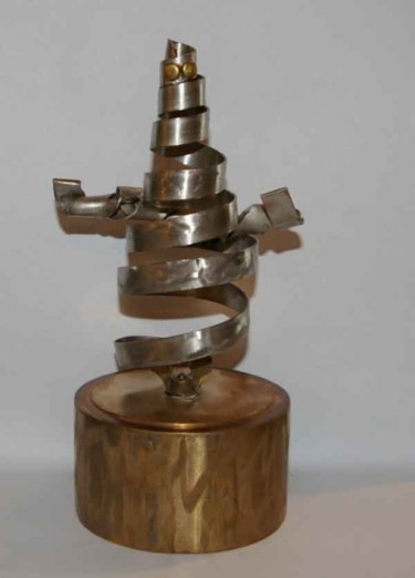 Sculpture titled "Bibendum : le troph…" by Thierry Roy, Original Artwork