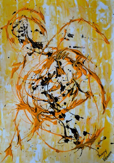 Malerei mit dem Titel "ideal-gift-89" von Thierry Vobmann, Original-Kunstwerk, Acryl