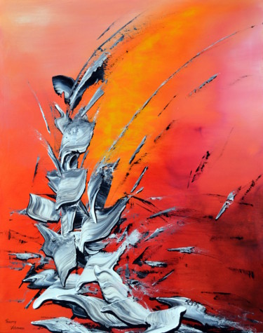 Peinture intitulée "Reve d'orient" par Thierry Vobmann, Œuvre d'art originale, Huile