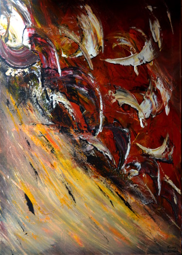 Peinture intitulée "cap-horn" par Thierry Vobmann, Œuvre d'art originale, Acrylique