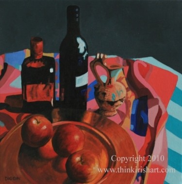 Painting titled "Still - Life with 3…" by Stephen Diggin, Original Artwork