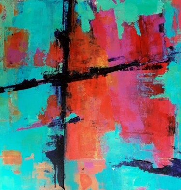 J'écris ton nom Peinture intitulée "J'écris ton nom" par Thierry Moreau, Œuvre d'art originale, Acrylique