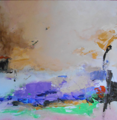 Peinture intitulée "rechauffe-au-ciel-c…" par Thierry Moreau, Œuvre d'art originale