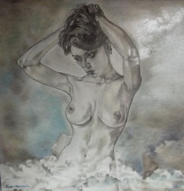 Dessin intitulée "009-2.jpg" par Clairiz', Œuvre d'art originale, Pastel