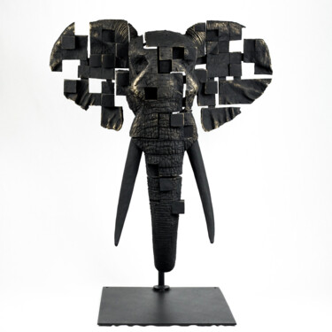 Sculpture titled "Le doyen" by Thomas Boury, Original Artwork, Ceramics
