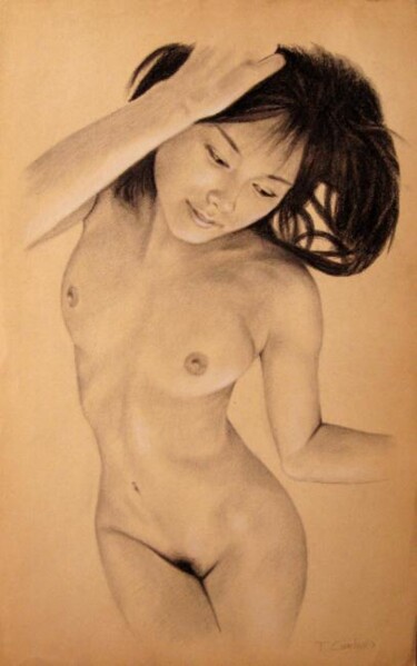 Drawing titled "asiatic2.jpg" by Thomas Cambois, Original Artwork