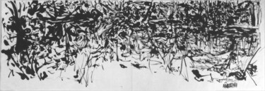 Pintura titulada "Séparation chaotique" por Thomas Eeckman, Obra de arte original, Tinta