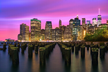 Photography titled "New York city skyli…" by Thomas Jones, Original Artwork, Digital Photography