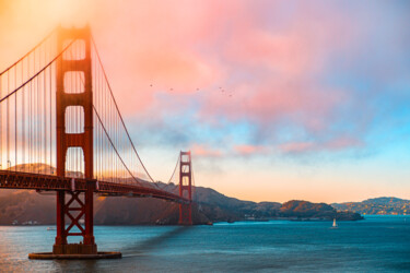 Photography titled "Golden Gate bridge…" by Thomas Jones, Original Artwork, Digital Photography
