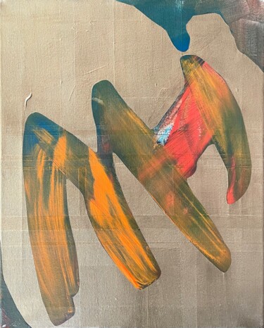 Malerei mit dem Titel "Ohne Titel I, aus d…" von Thomas Olze, Original-Kunstwerk, Acryl