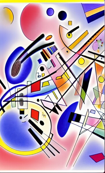 Digitale Kunst mit dem Titel "Colorfull and Geome…" von Thomas Schneider, Original-Kunstwerk, 2D digitale Arbeit