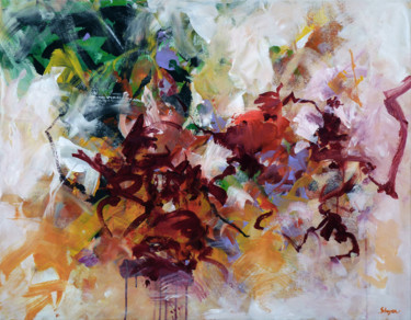 Malerei mit dem Titel "Ambush" von Thomas Steyer, Original-Kunstwerk, Acryl